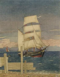 Grand voilier, 1935
